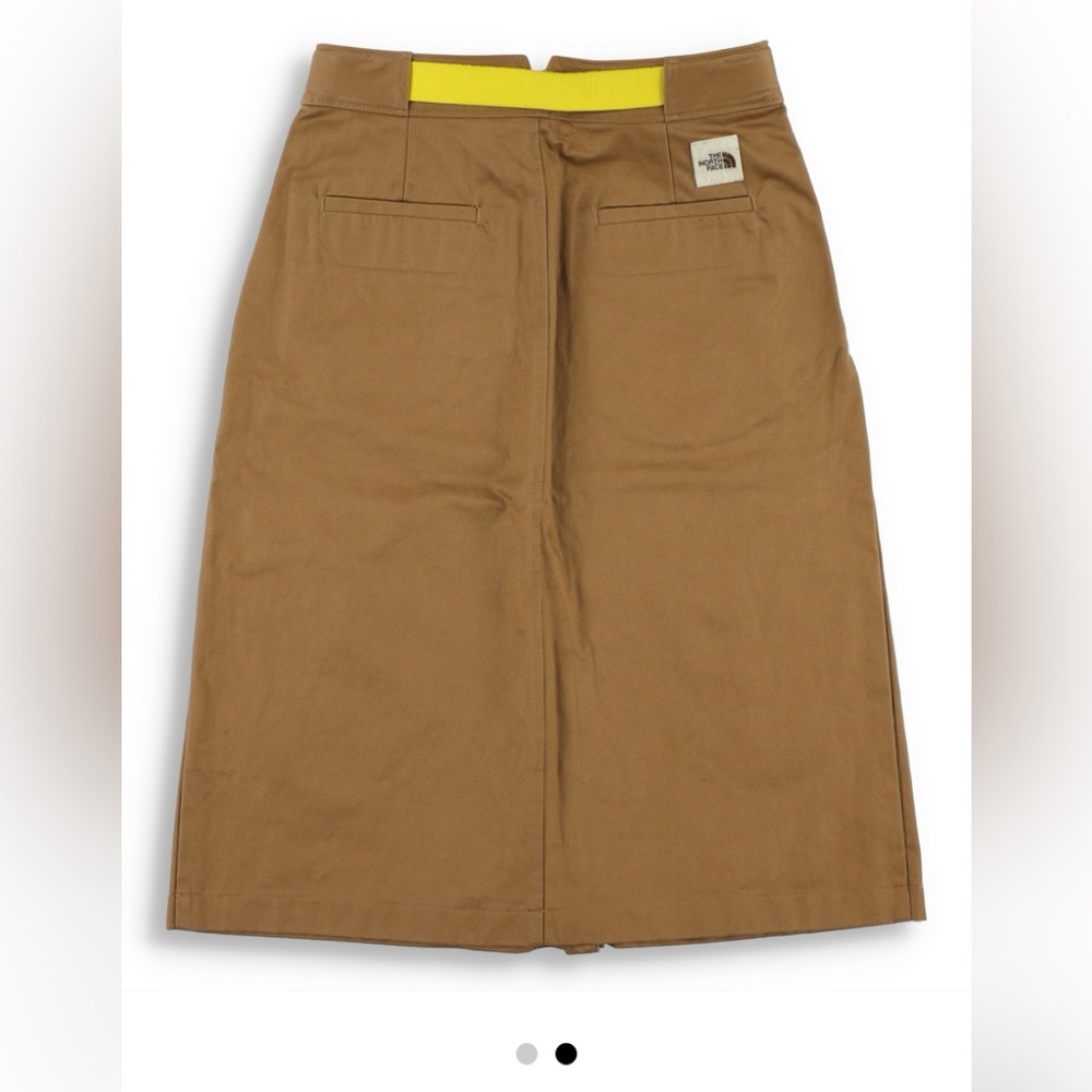 The North Face Women's Brown Label Twill Skirt in Utility Brown - Picture 3 of 13
